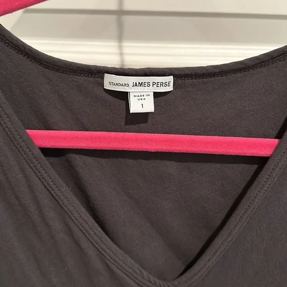 James Perse Twisted Sleeve Tube Dress Size 1 - Picture 2 of 5